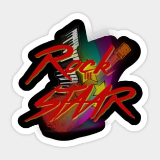 Rock the starr - Texas test Sticker